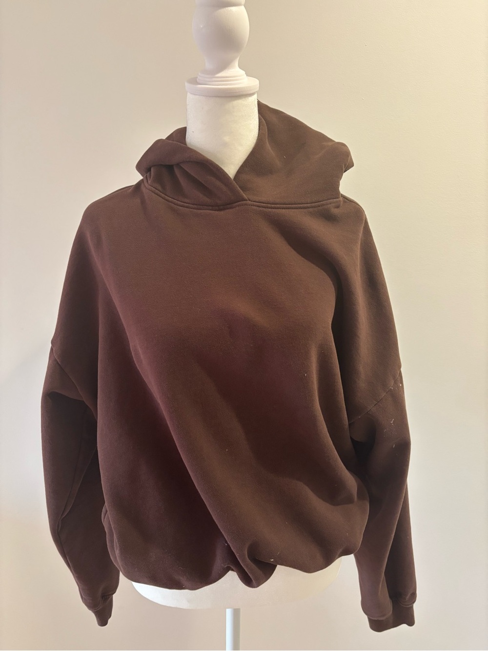 Garage Brown Oversized Hoodie